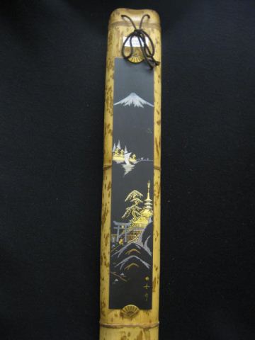 Japanese Gold & Silver Inlaid