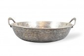 JAPANESE HAMMERED SILVER POT,