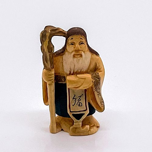 JAPANESE HAND CARVED BONE