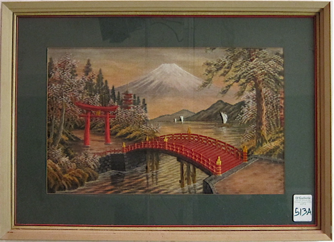 JAPANESE HAND EMBROIDERY a colorful