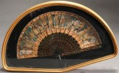 JAPANESE HAND-PAINTED FAN IN S