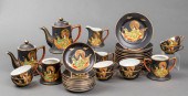 JAPANESE HAND PAINTED/GILT PAR