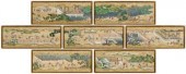 Japanese hand scroll, ink and