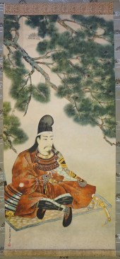 JAPANESE HANGING SCROLL, SEATE