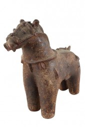 JAPANESE HANIWA POTTERY HORSEw