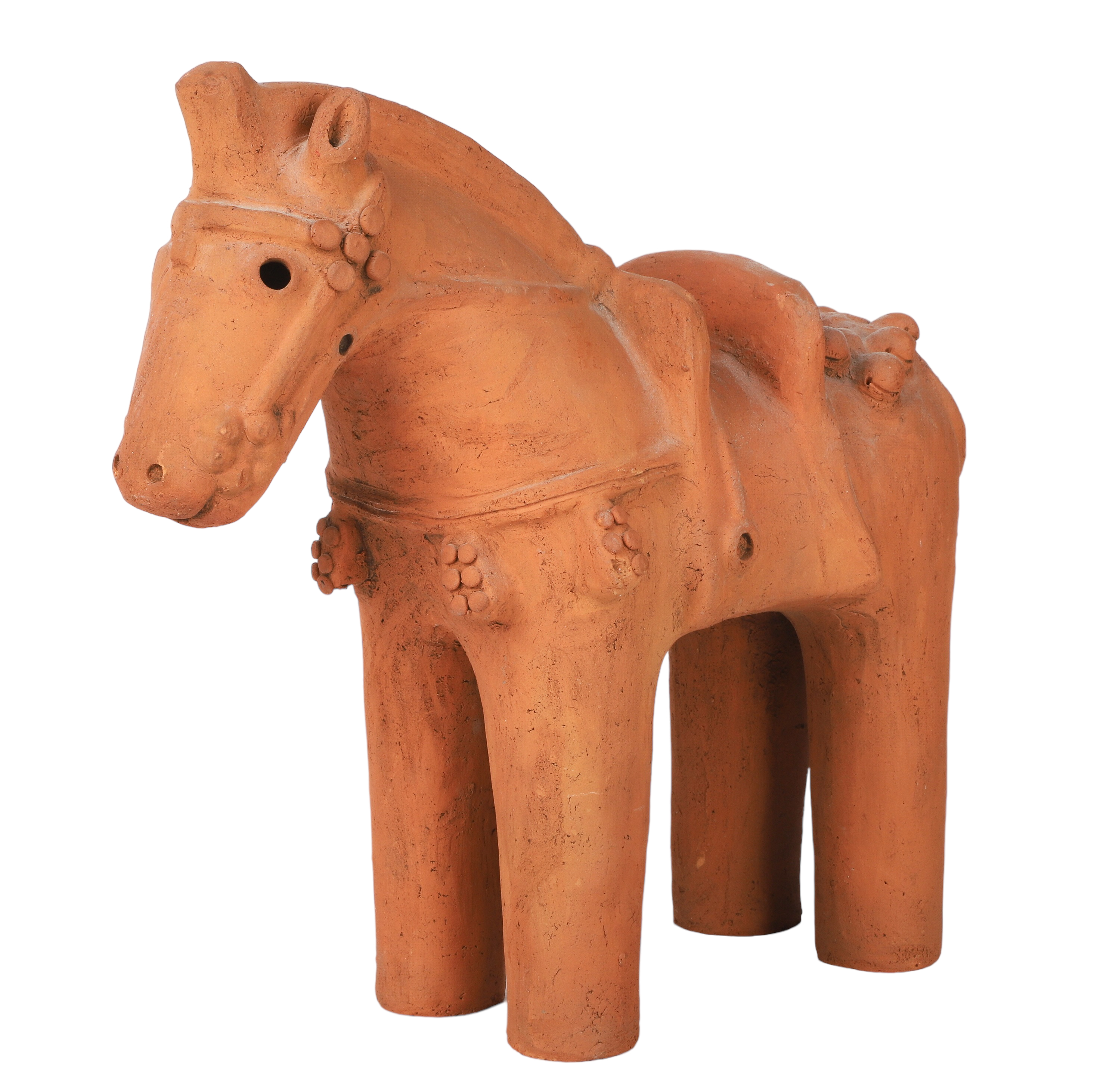 Japanese Haniwa style terracotta