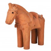 Japanese Haniwa style terracot