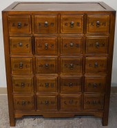 JAPANESE HARDWOOD APOTHECARY C