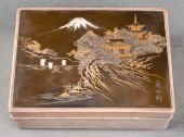 JAPANESE HARDWOOD & SILVER MOU