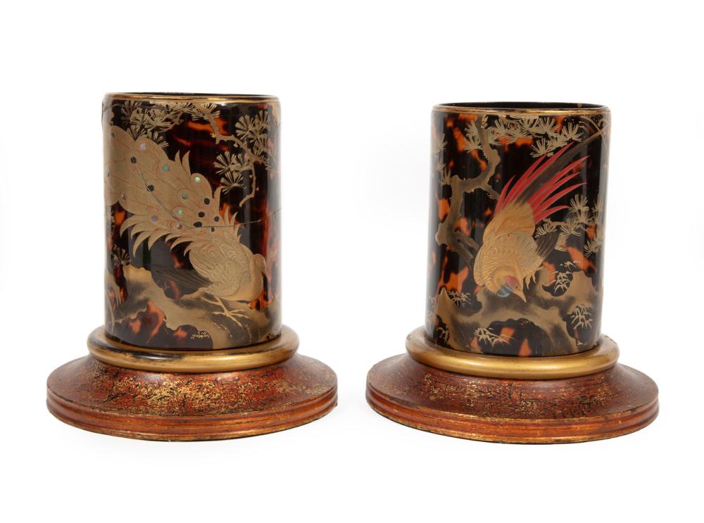 JAPANESE HIRAMAKI-E LACQUERED BRUSH