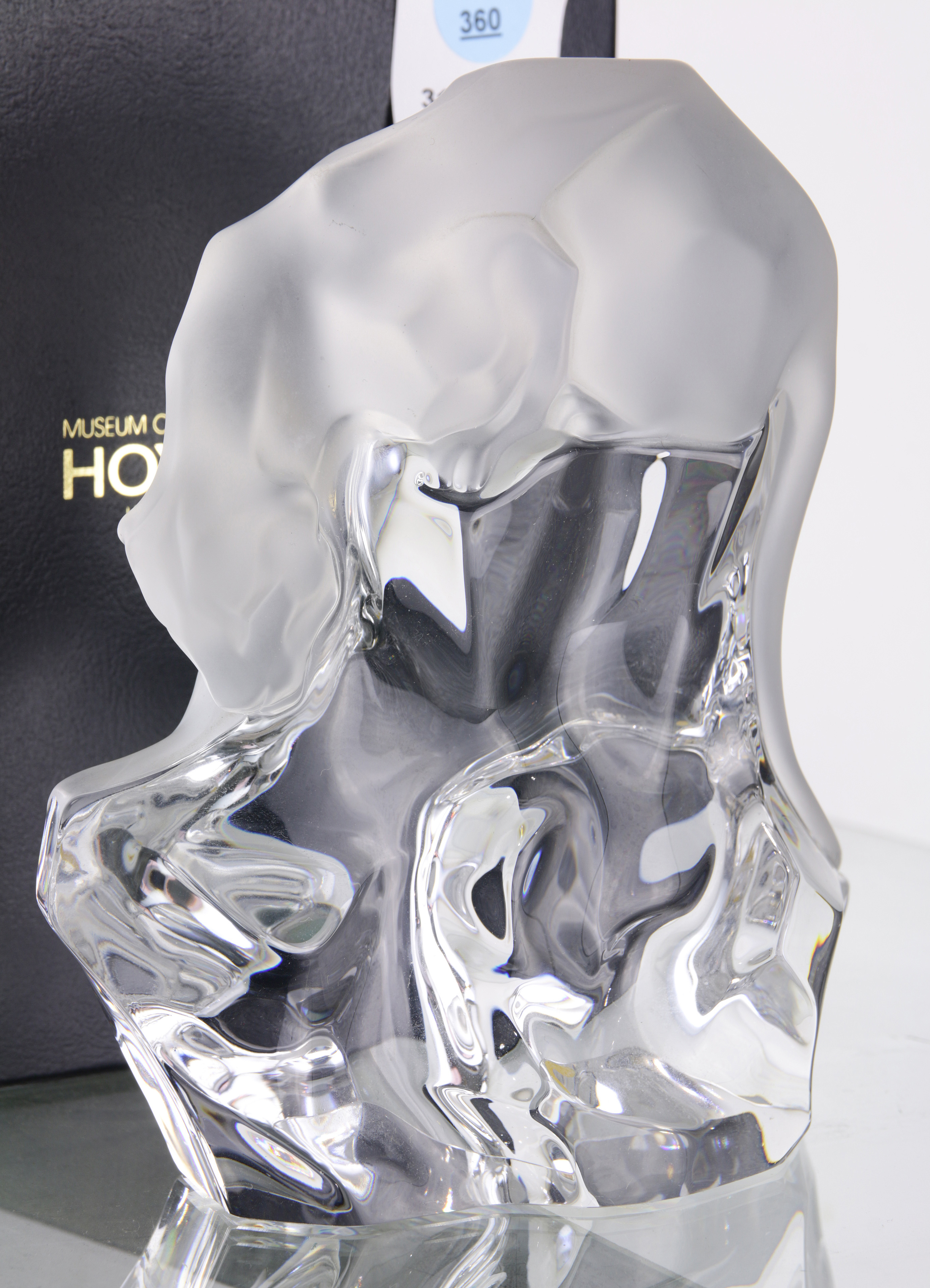 JAPANESE HOYA FROSTED & CLEAR GLASS