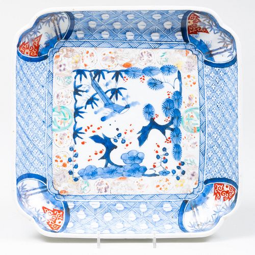 JAPANESE IMARI BLUE AND RED