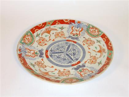 Japanese imari charger    early