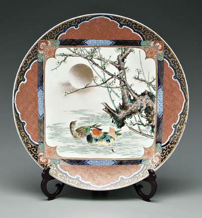 Japanese Imari charger, mandarin