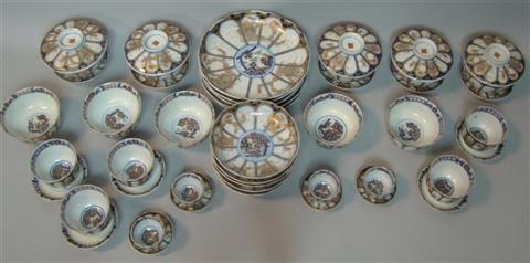 JAPANESE IMARI PART DINNER