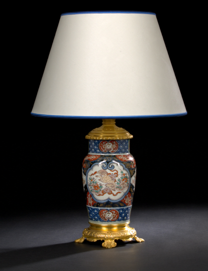 Japanese Imari Porcelain Baluster