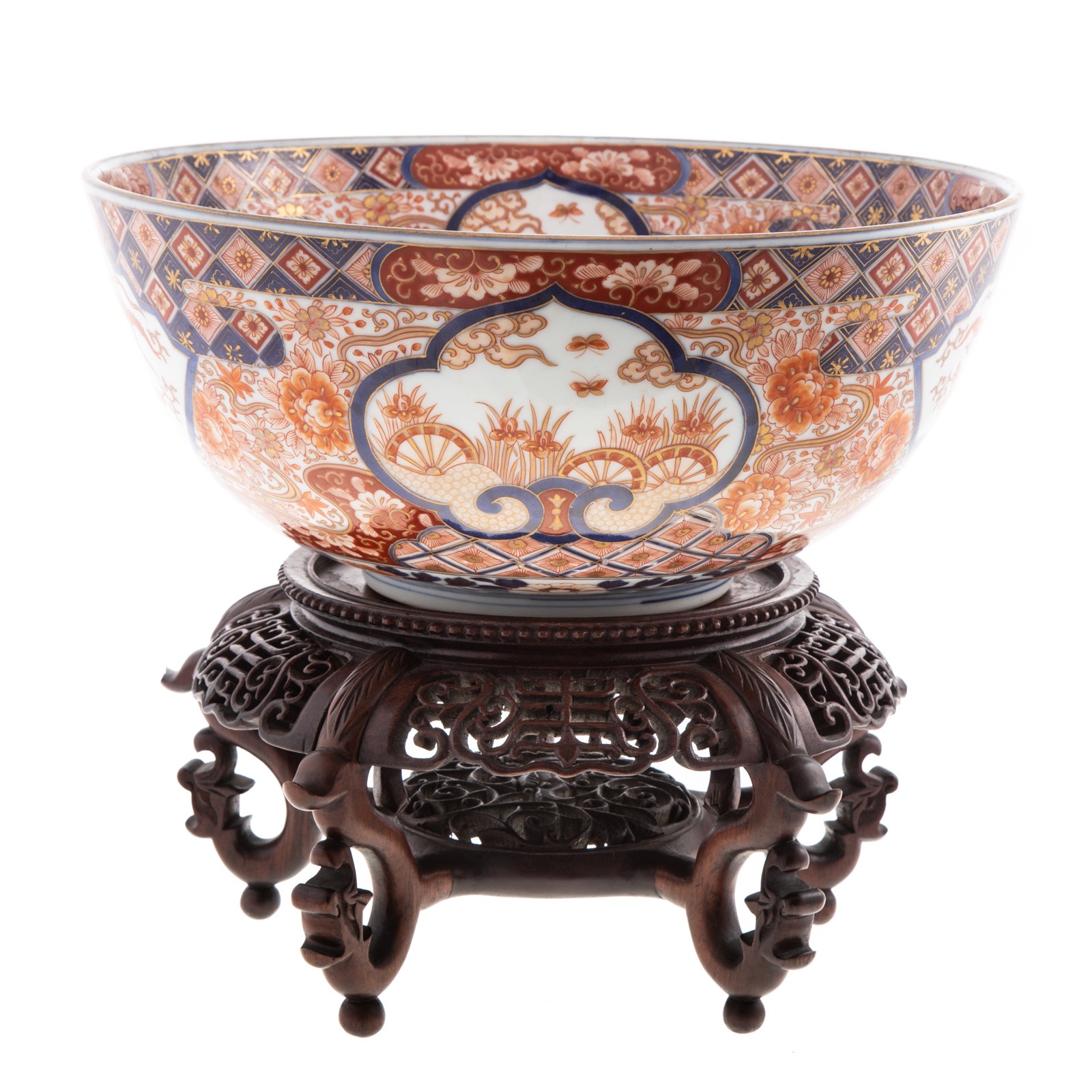 JAPANESE IMARI PORCELAIN BOWL