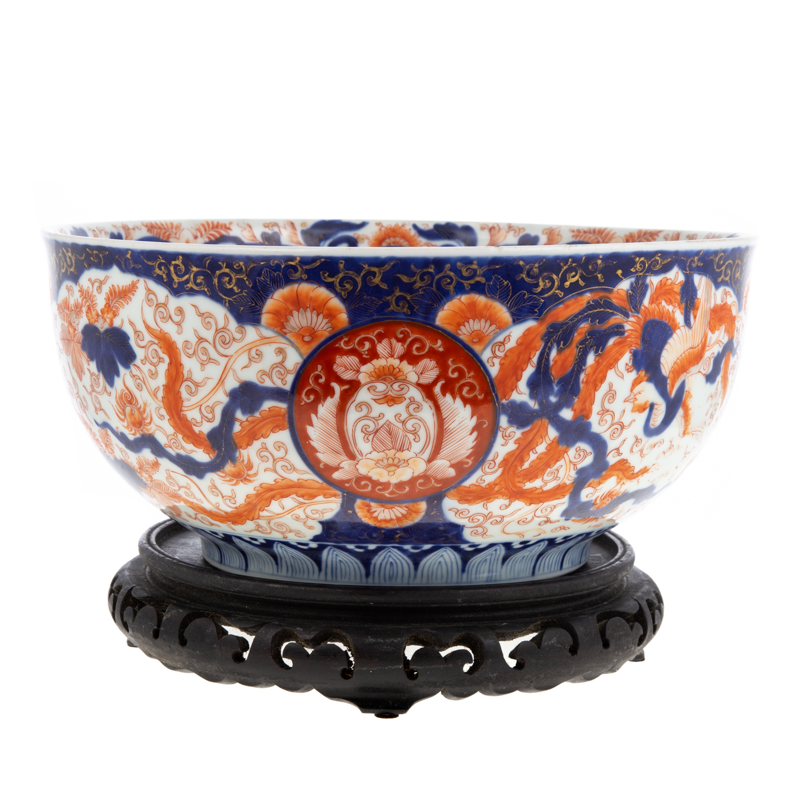 JAPANESE IMARI PORCELAIN BOWL