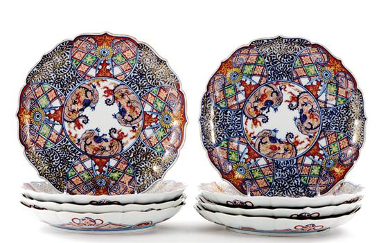 Japanese Imari porcelain cabinet