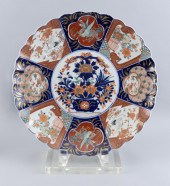 JAPANESE IMARI PORCELAIN FLORI