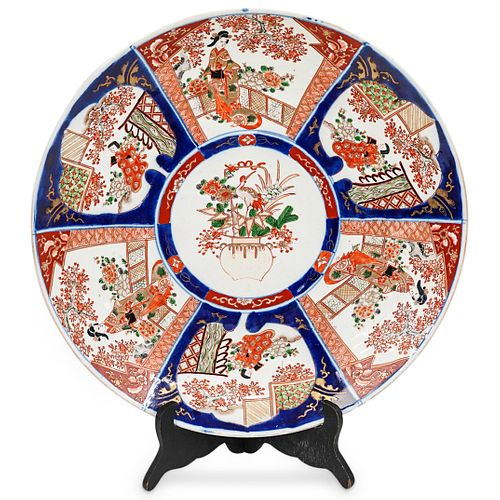 JAPANESE IMARI PORCELAIN LARGE