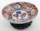 JAPANESE IMARI PORCELAIN LOBED
