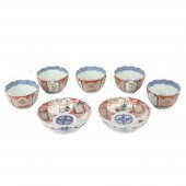 JAPANESE IMARI PORCELAIN LOTUS
