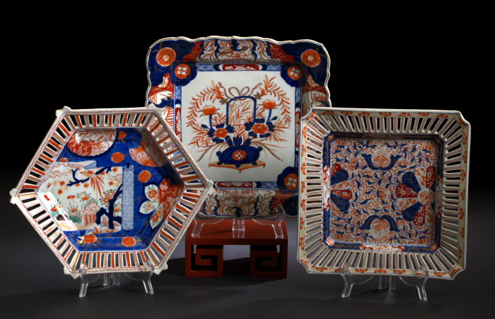 Japanese Imari Porcelain Square