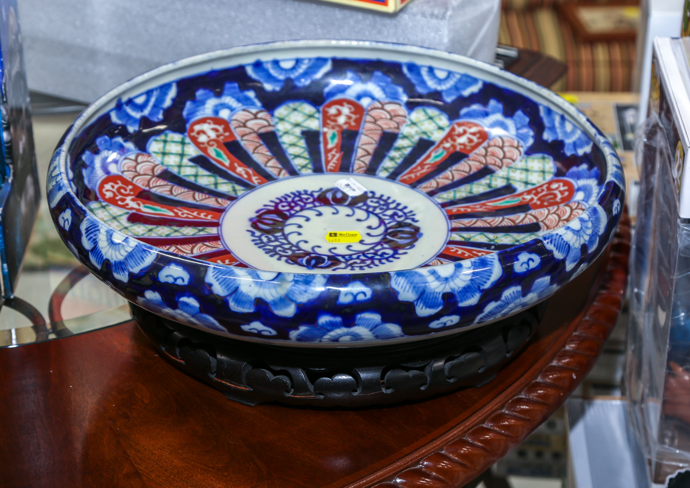 JAPANESE IMARI SHALLOW BASIN Late