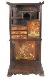 JAPANESE INLAID & LACQUERED ET