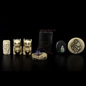 Japanese Ivory Accessories Plu
