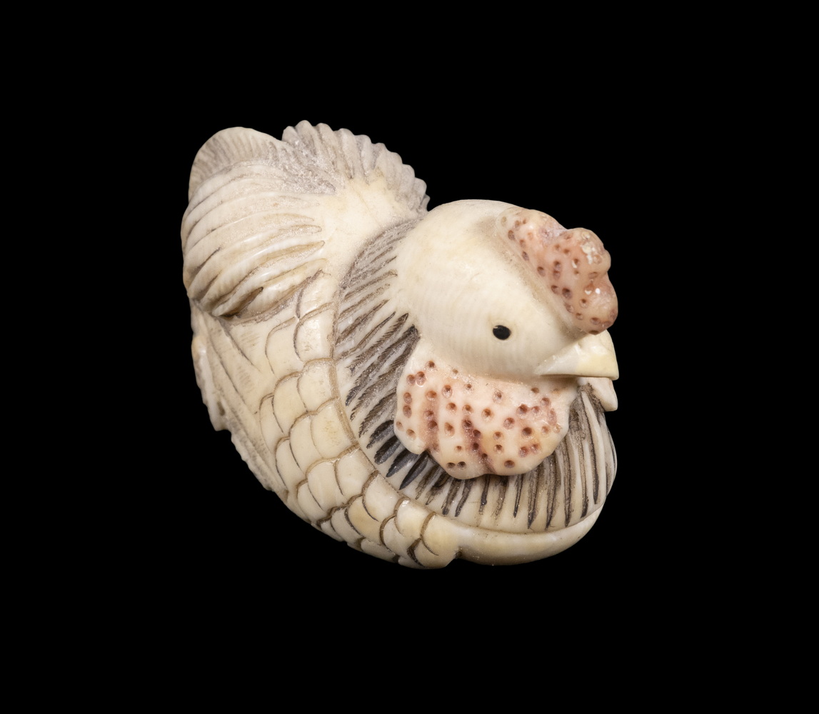 JAPANESE IVORY NETSUKE A Nesting