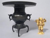 Japanese ivory okimono and mix