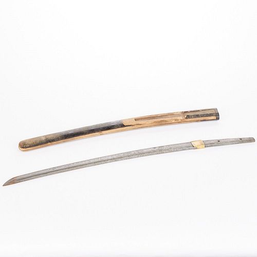 JAPANESE KATANA SWORD W/ SCABBARD -