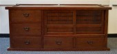 JAPANESE KIRI WOOD TANSU CREDE