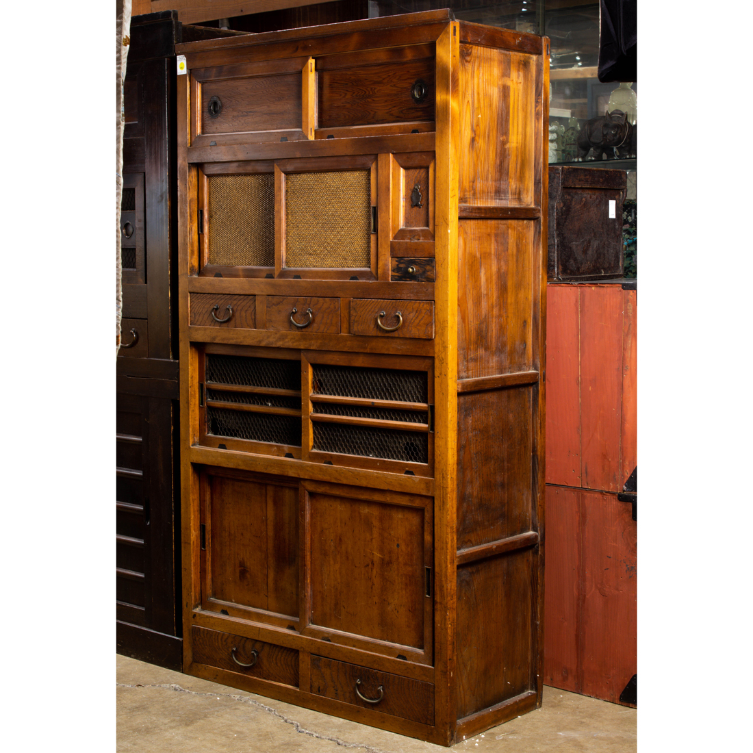 JAPANESE KITCHEN TANSU. Japanese
