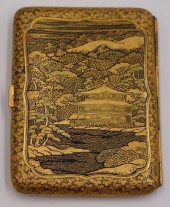 JAPANESE KOMAI STYLE GILT HING