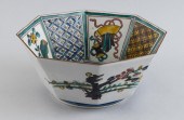 JAPANESE KUTANI PORCELAIN OCTA