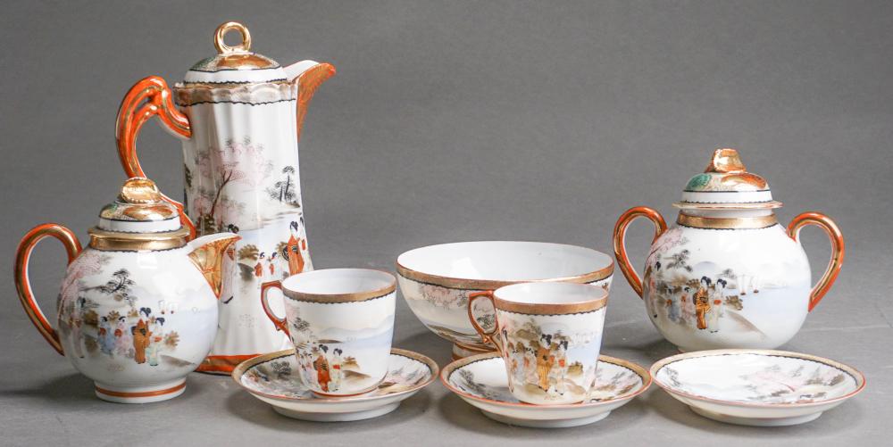 JAPANESE KUTANI STYLE PORCELAIN TEA