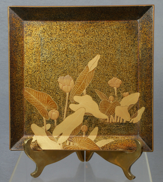 Japanese Lacquer, 8-1/4" square