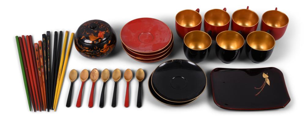 JAPANESE LACQUER AFTER DINNER
