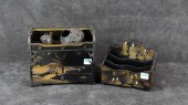 JAPANESE LACQUER AND BRONZED M