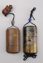 JAPANESE LACQUER AND MOTHER-OF