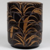 JAPANESE LACQUER CIRCULAR JUBA