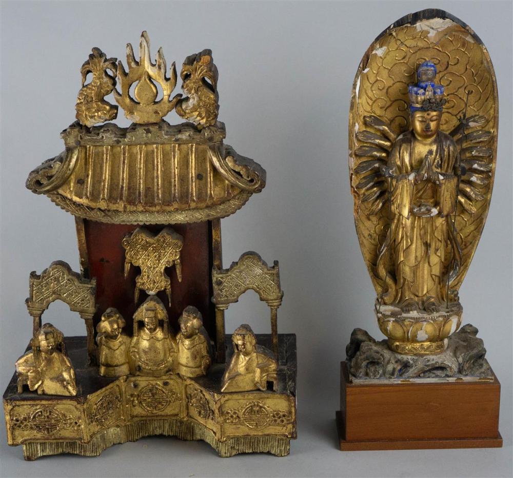 JAPANESE LACQUER FIGURE OF A