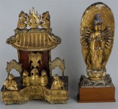 JAPANESE LACQUER FIGURE OF A S
