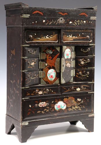 JAPANESE LACQUERED &AMP; INLAID