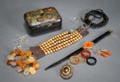 JAPANESE LACQUERED HINGE BOX,