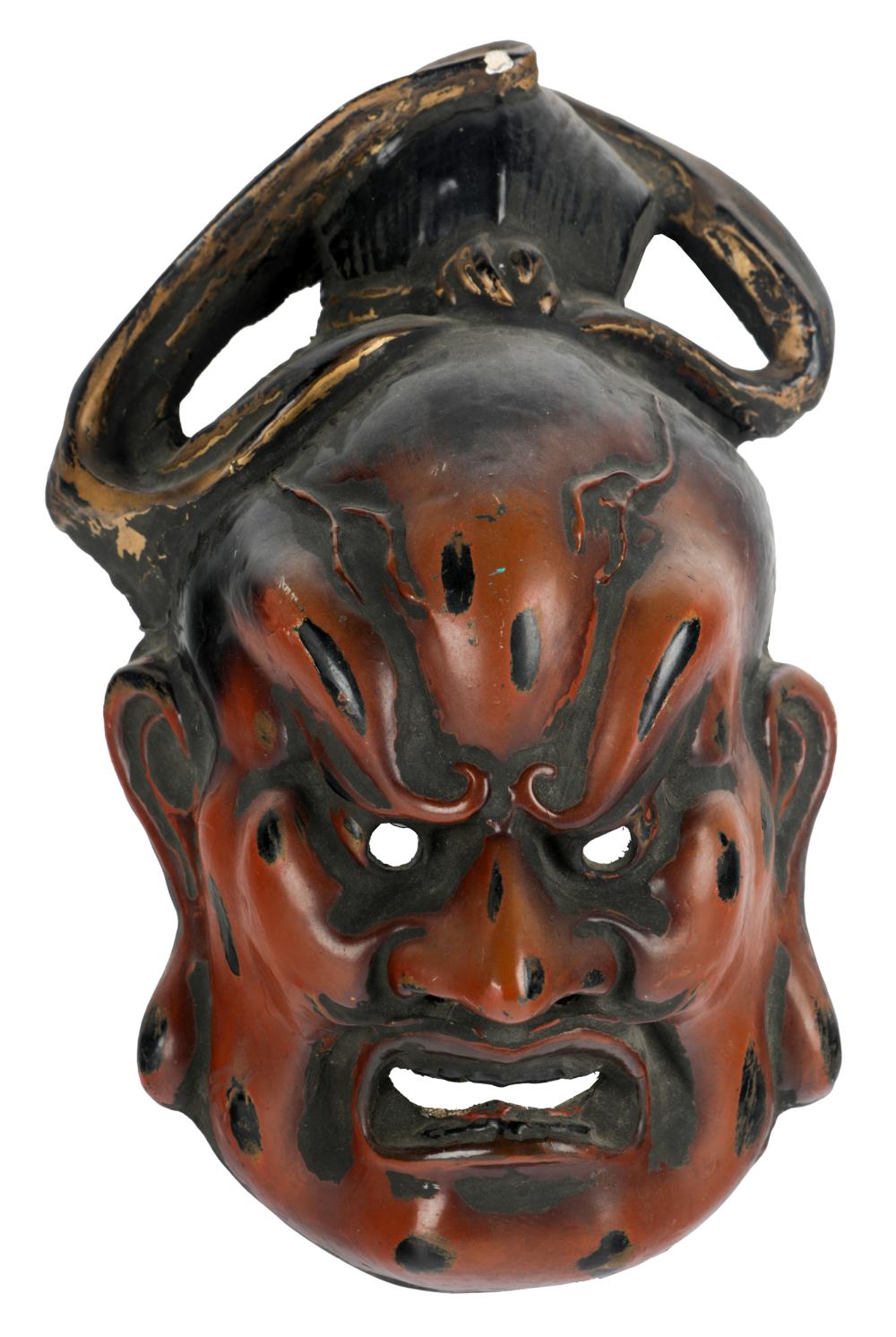 JAPANESE LACQUERED MASKwith label