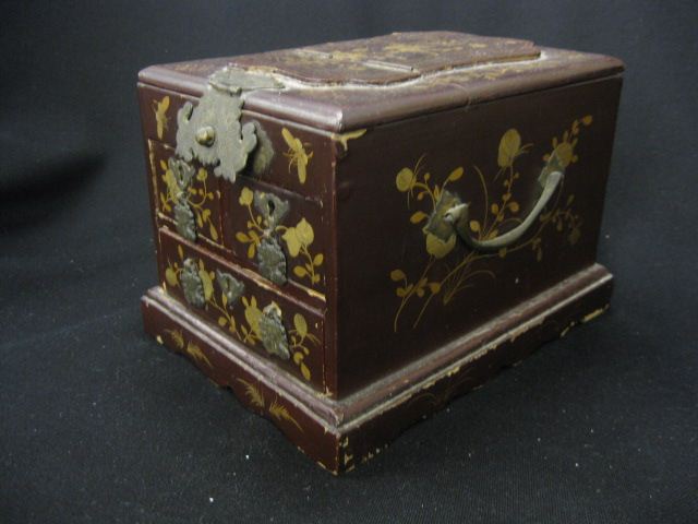 Japanese Lacquerware Jewelry Box